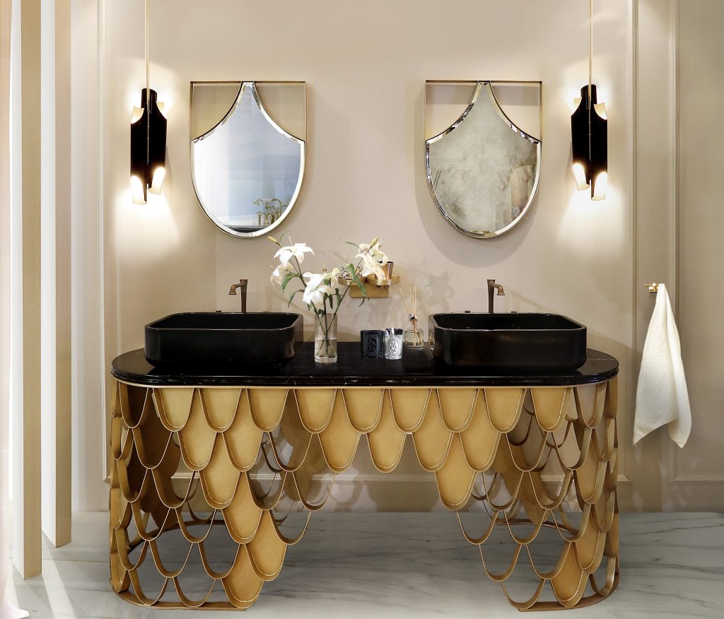 Bathroom Mirror Ideas On Wall : Bathroom Mirror Ideas - Fill The Whole