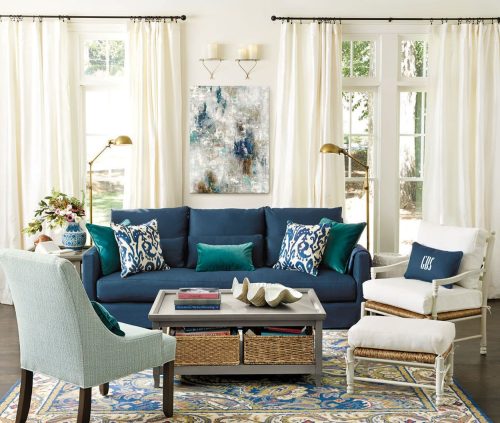 Why not go for a bold, blue sofa? Our Dakota look fantastic in indigo
