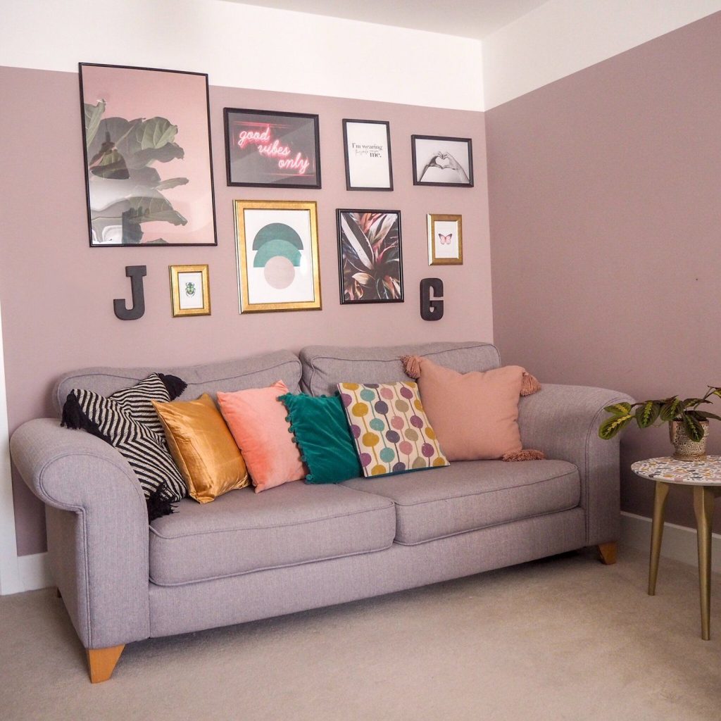 Pink- Cocoa Blush | Pink living room, Pink bedroom walls, Girls room decor