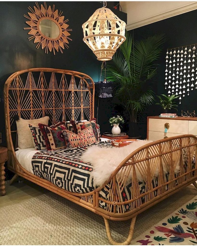 Rattan Furniture Ideas | Eclectic interior design, Bohemian bedroom