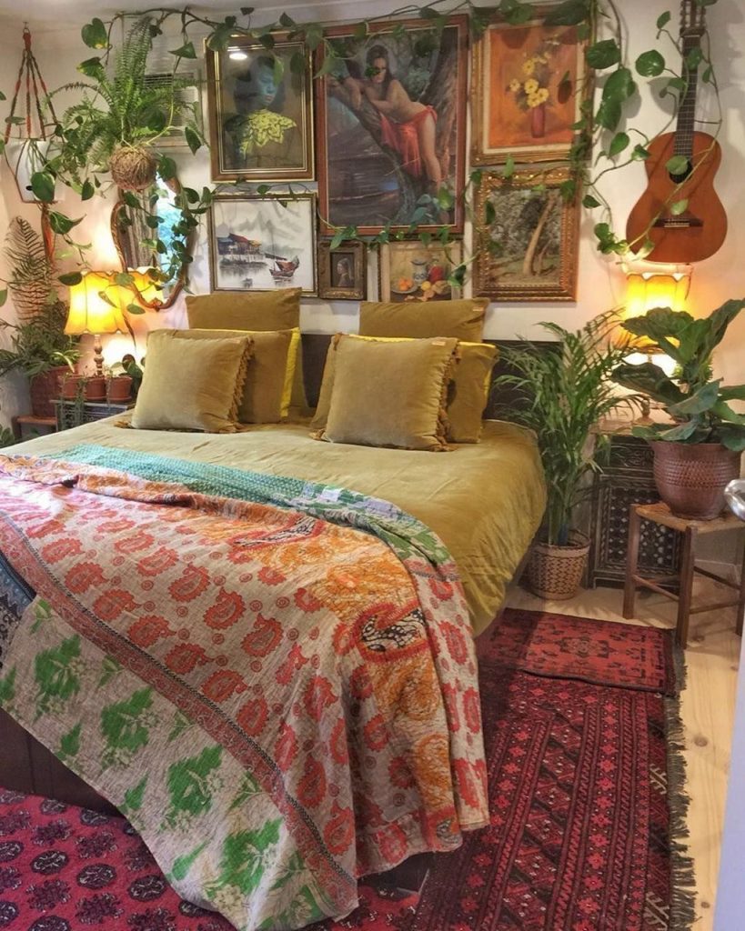 34 Best Marvelous Boho Bedroom Decor Ideas | Bohemian bedroom design