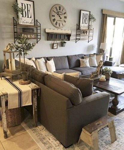 Nice Boho Farmhouse Design Ideas For Your Living Room Decoration 27