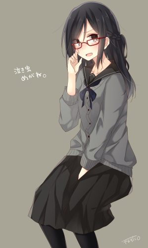 “可愛さ”&“知的さ”の奇跡のコラボ「メガネっ娘」イラストまとめ18枚【#メガネの日】
