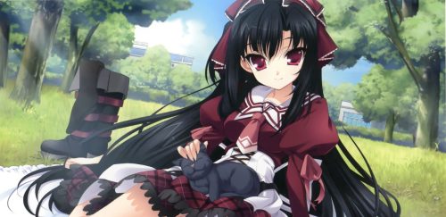 Anime Cat Girl Black Hair Wallpapers - Wallpaper Cave