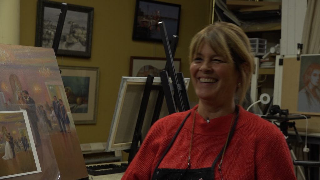 DEBBIE DUNPHY PAINTING CLASS HEADSHOT — Connecting Point