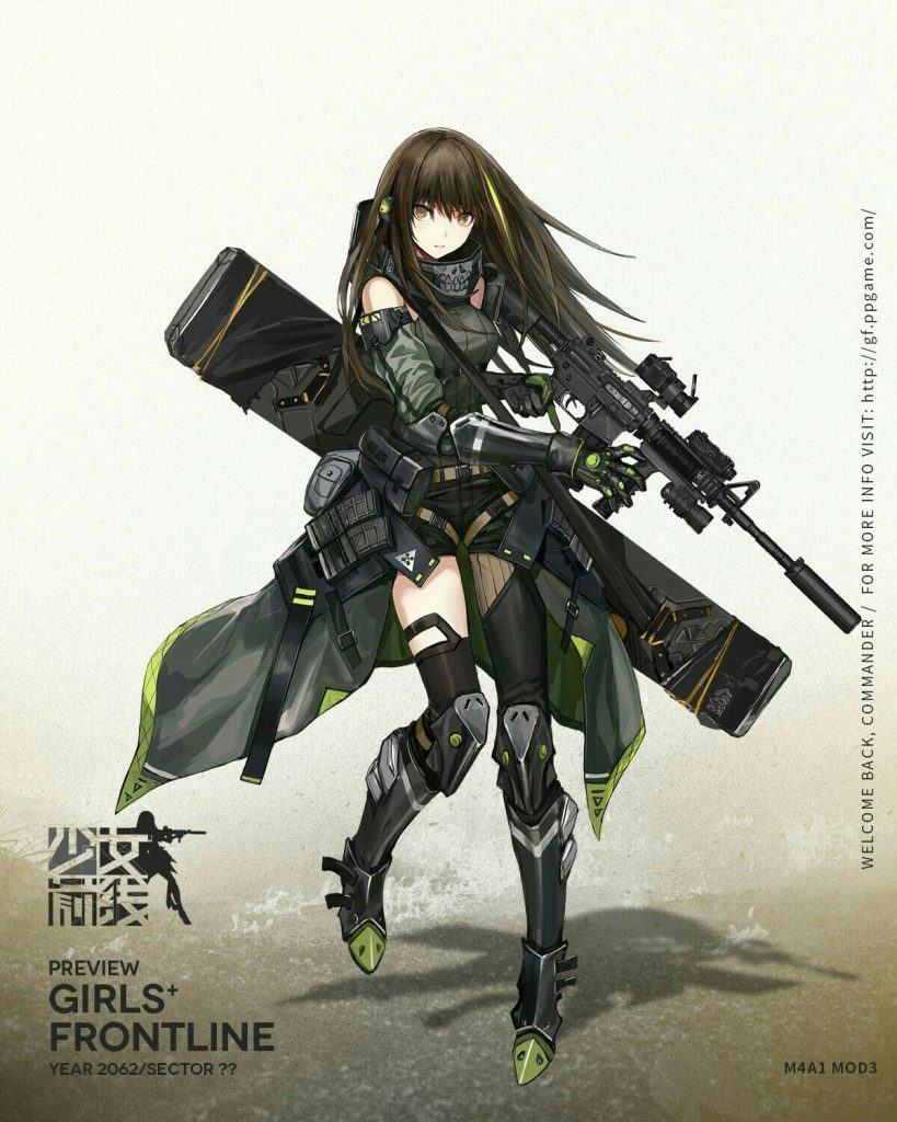 Girls Frontline | Girls frontline, Manga girl, Anime military