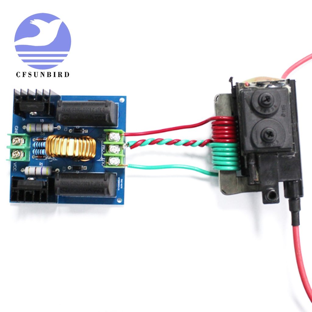 ZVS Induction Heating Driver Board High Voltage Generator Circuit PCB
