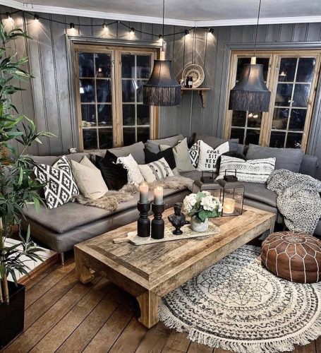 New Stylish Bohemian Home Decor and Design Ideas | Bohemian living room