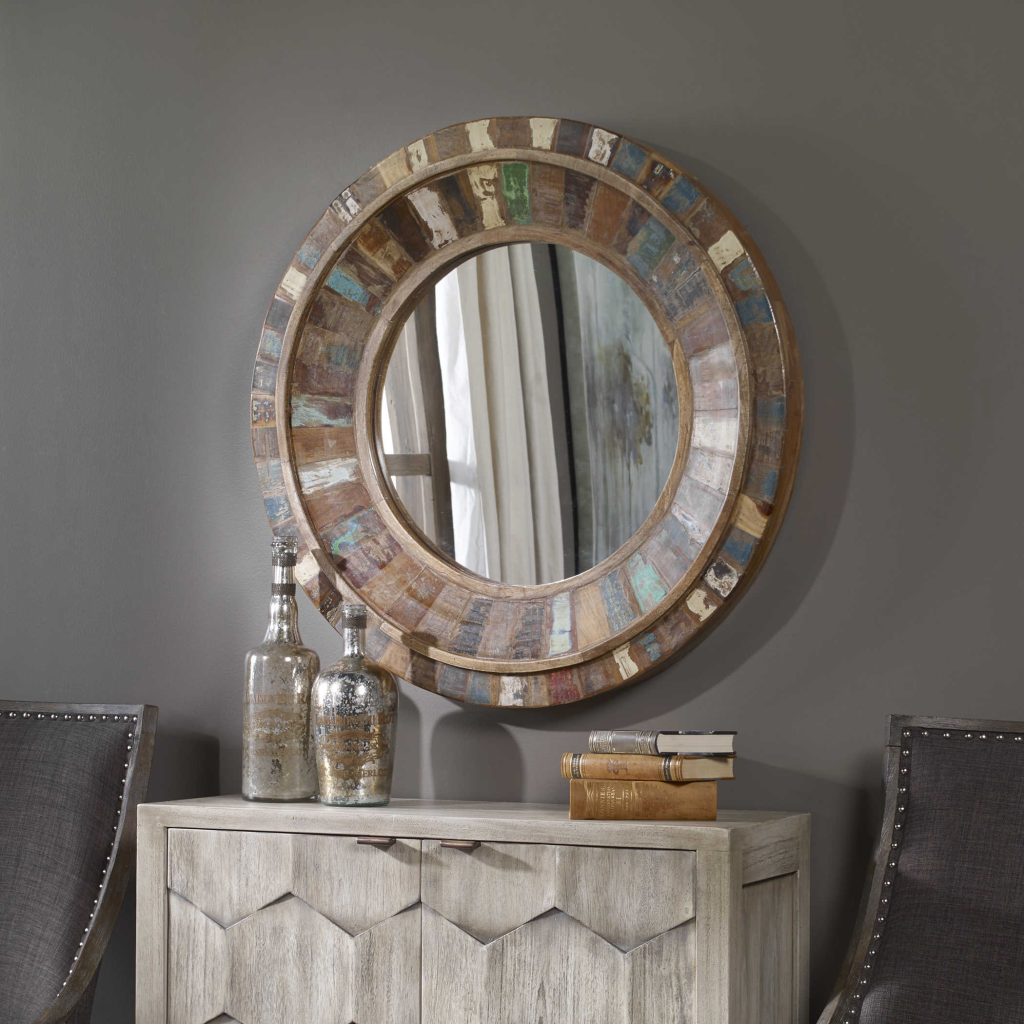 Round Farmhouse Mirror: Add A Touch Of Whimsy To Any Room