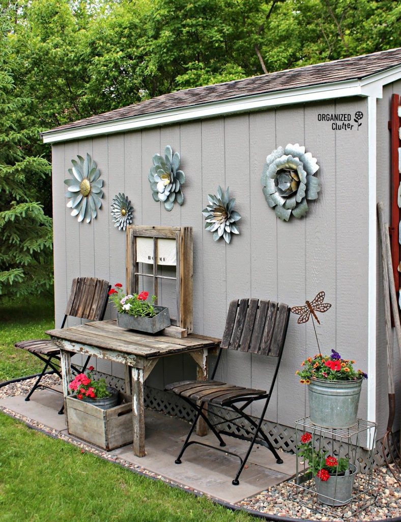 30+ Garden Shed Decorating Ideas