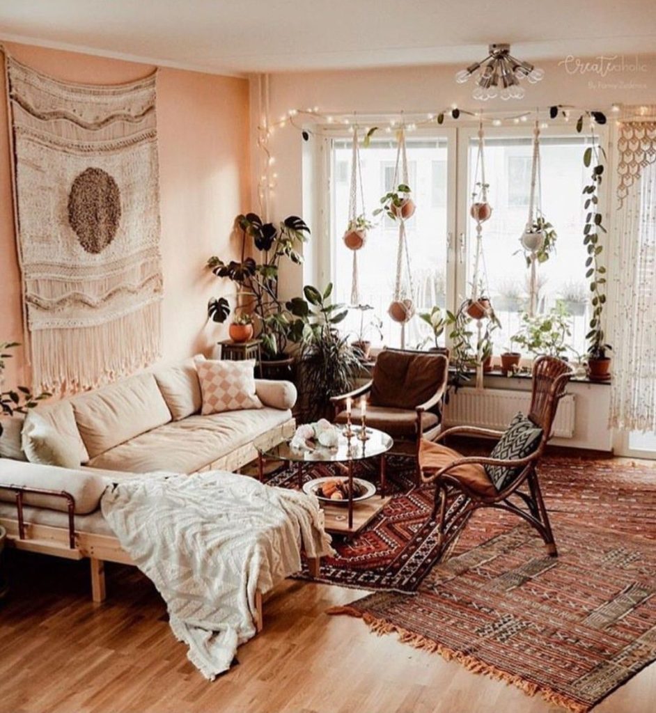 Pin by Syd 🌸 on Boho Decor | Bohemian living room decor, Living room