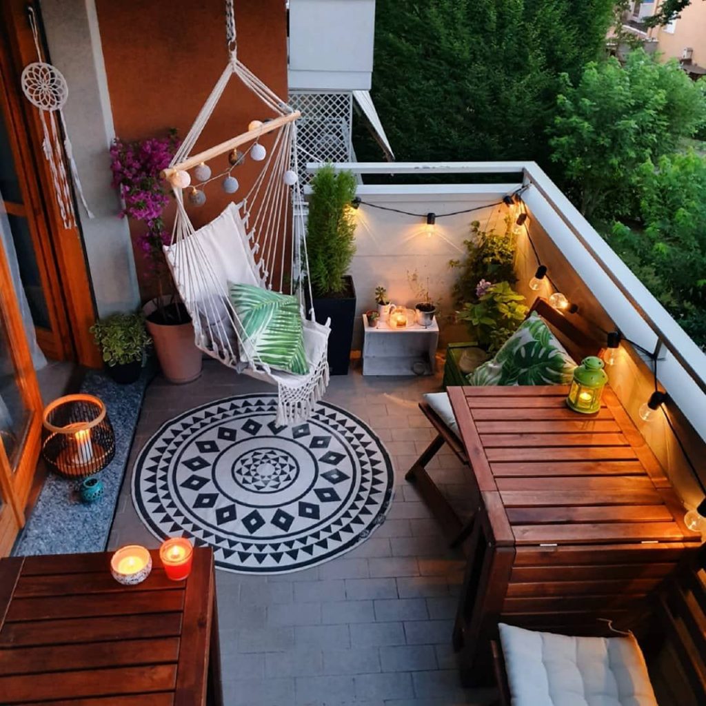 40 Cozy Balcony Ideas and Decor Inspiration 2019 - Page 36 of 41 - My