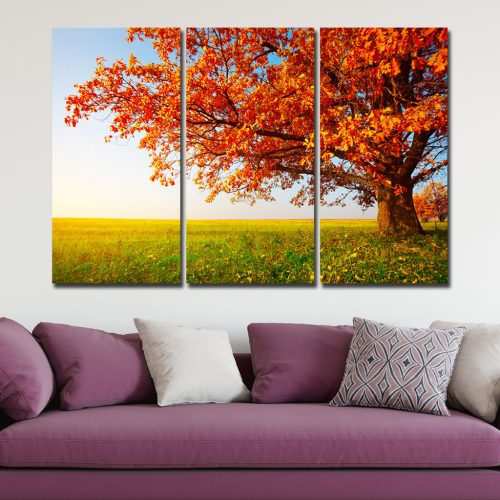 Oak Tree Multi Panel Canvas Wall Art | ElephantStock