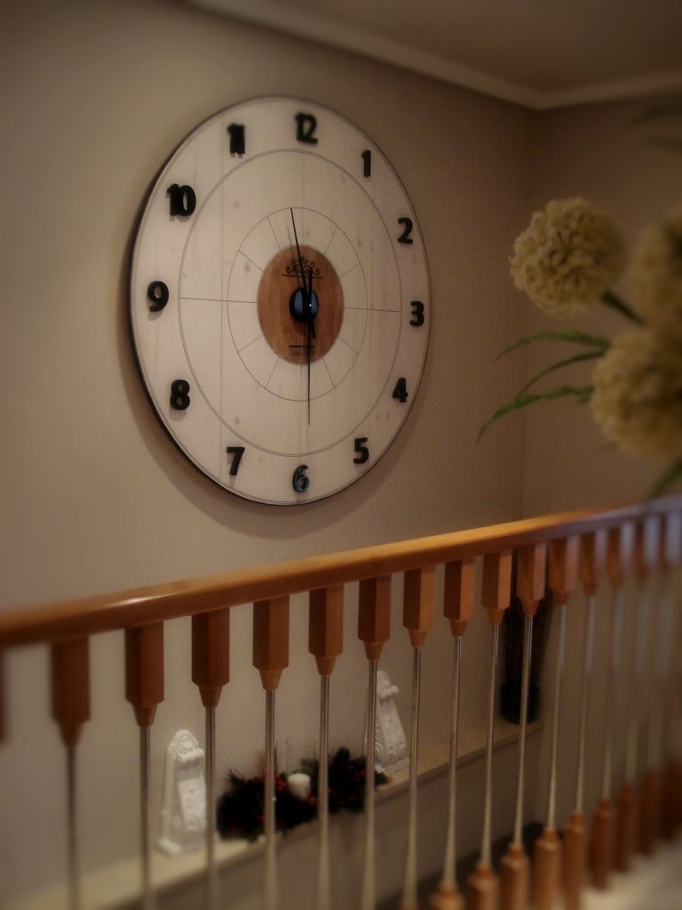 DIY Large Wall Clock
