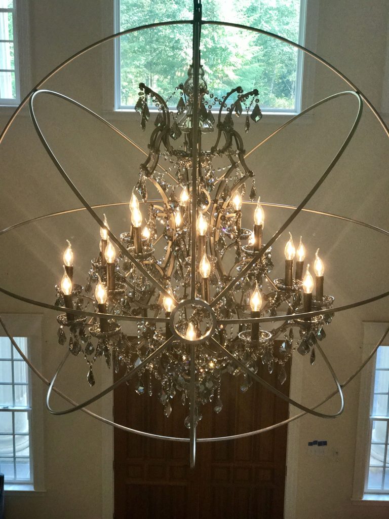 Entryway chandelier | Entryway chandelier, Ceiling lights, Chandelier