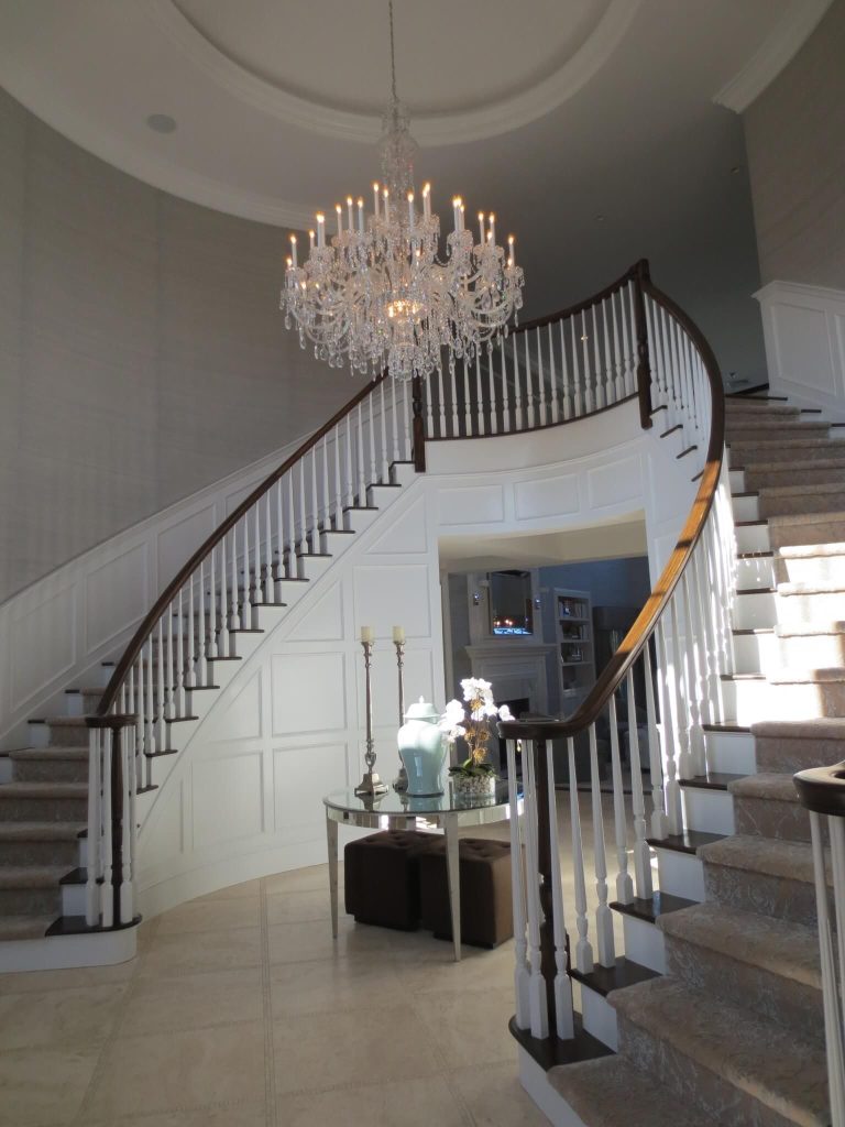 Outstanding Entrance Staircase: That Create Different Image | Foyer