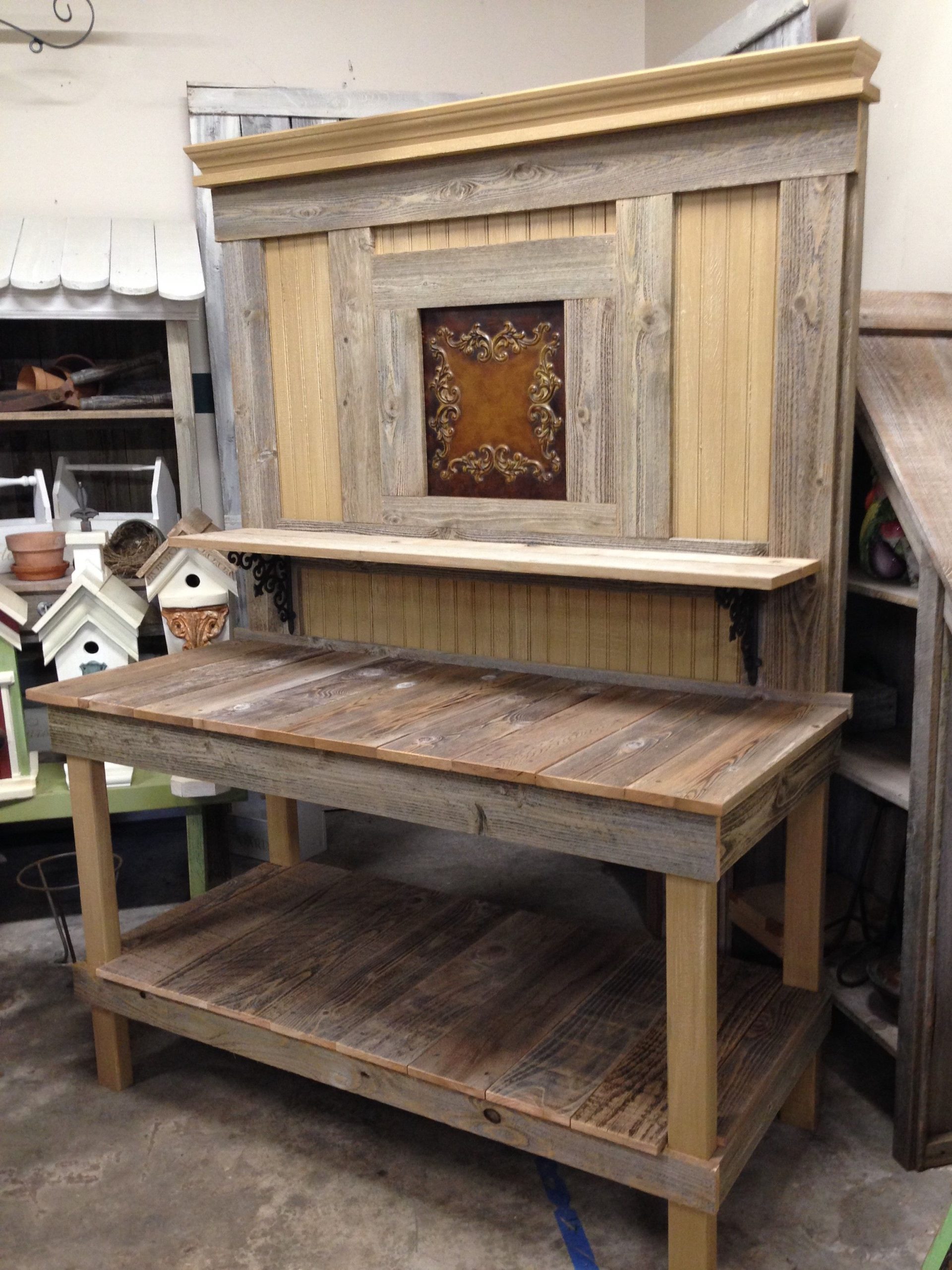 Building a Shed has Never Been so Easy - My newest potting bench design