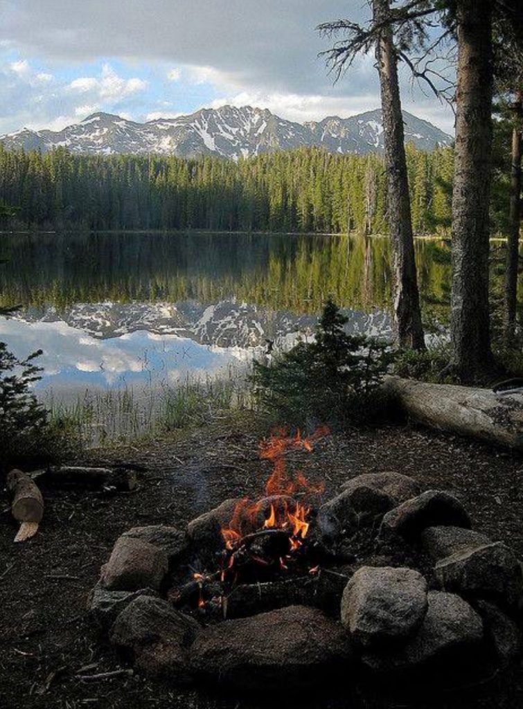 Perfect spot for a campfire | Outdoors adventure, Lakeside camping