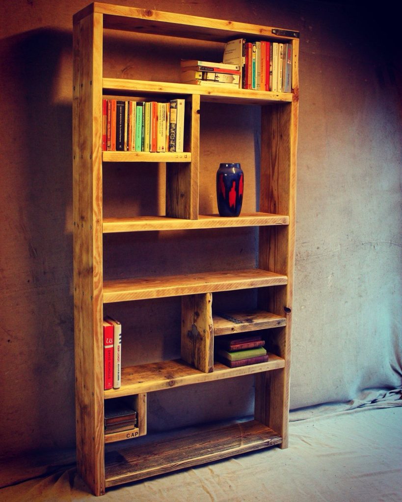 Reclaimed Wood Bookcases / Ideas and Inspiration - Handmade & Bespoke