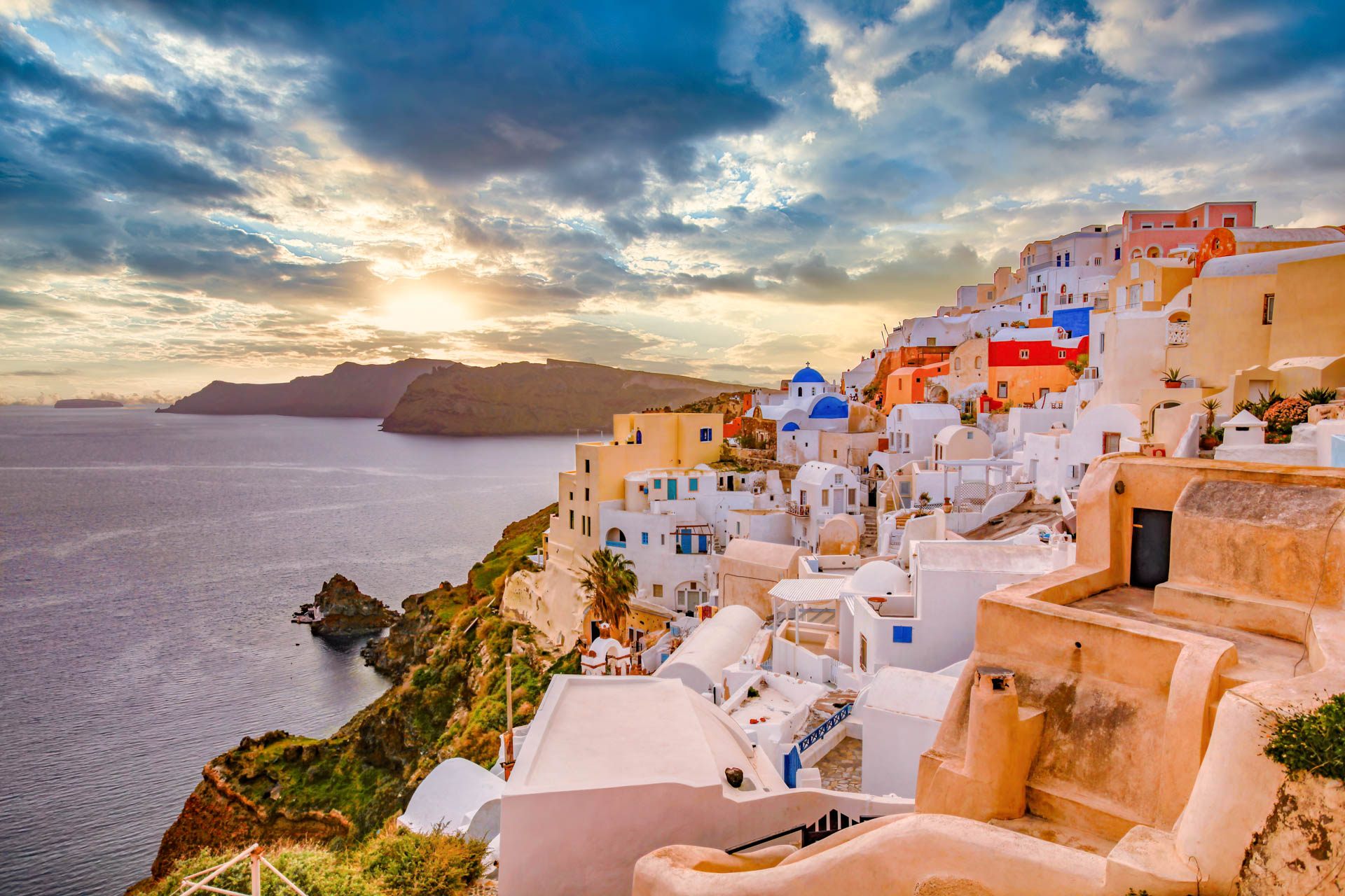 Santorini Sunset | Ron Soliman Fine Art