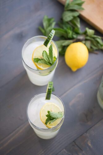 Cucumber Mint Cooler Recipe - LemonsforLulu.com