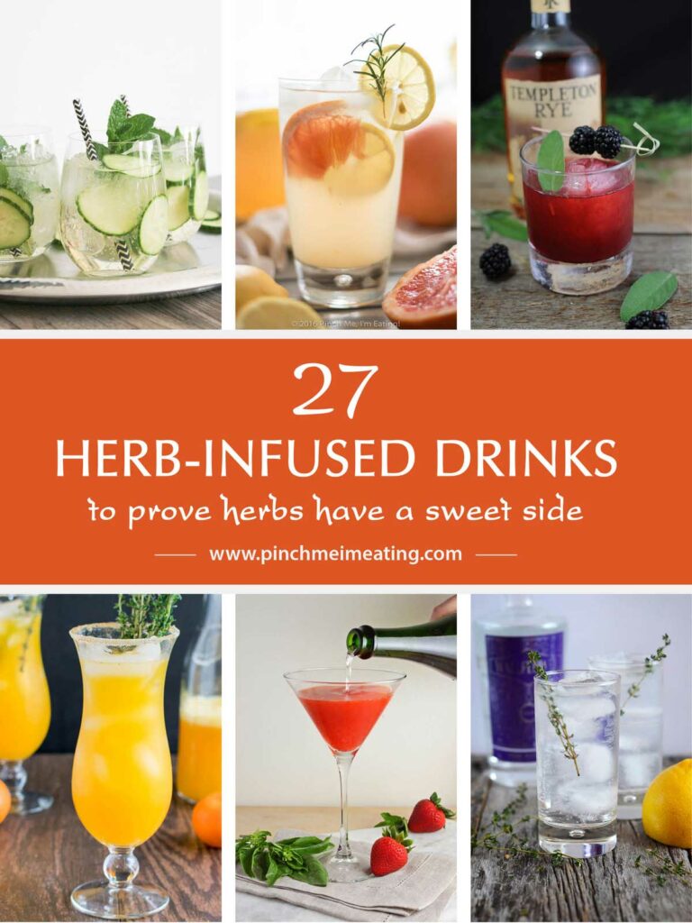 27 Herb-Infused Drinks to Prove Herbs Have a Sweet Side | Pinch me, I'm