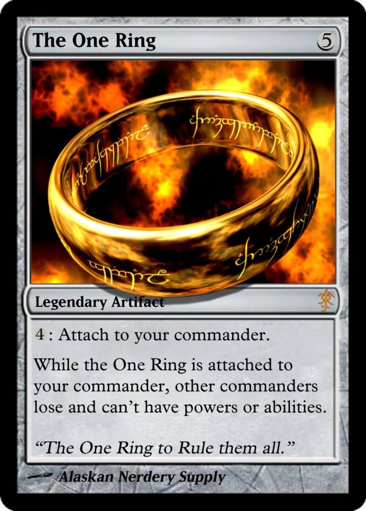 Discovering Magic: The Gathering’s Unique Jewel – The One Ring Card