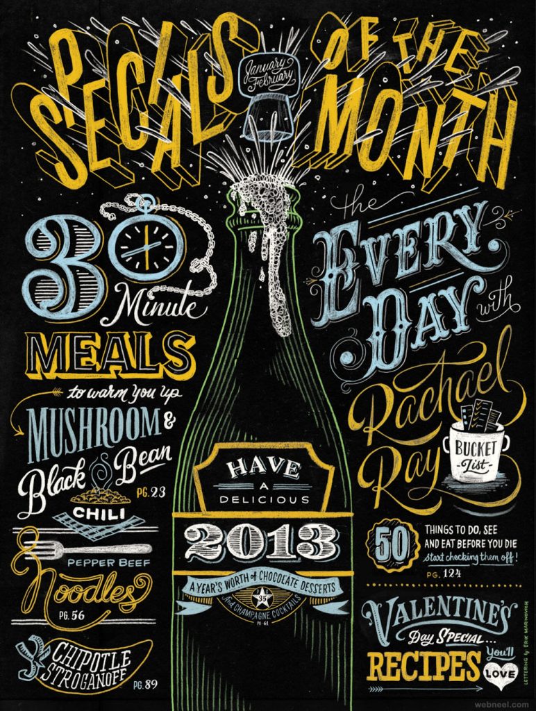 23 Creative Typography Designs and illustration ideas for you