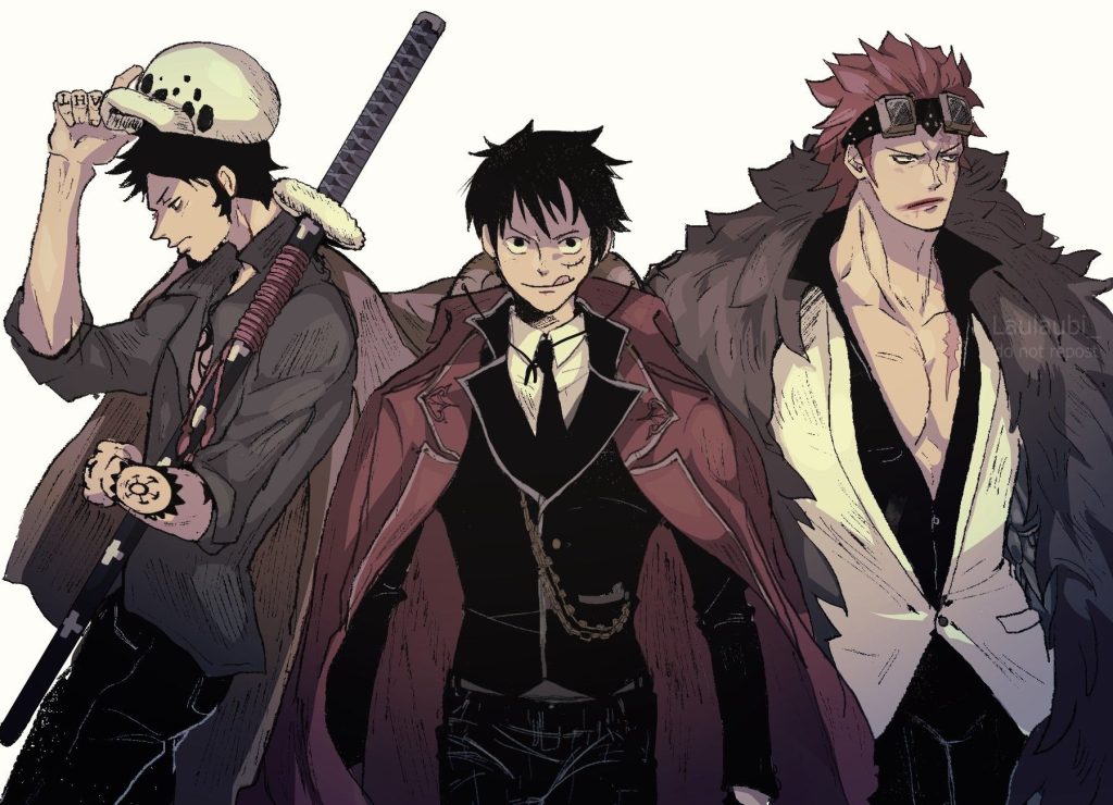 Captain trio in 2020 | One piece luffy, One piece, One piece images