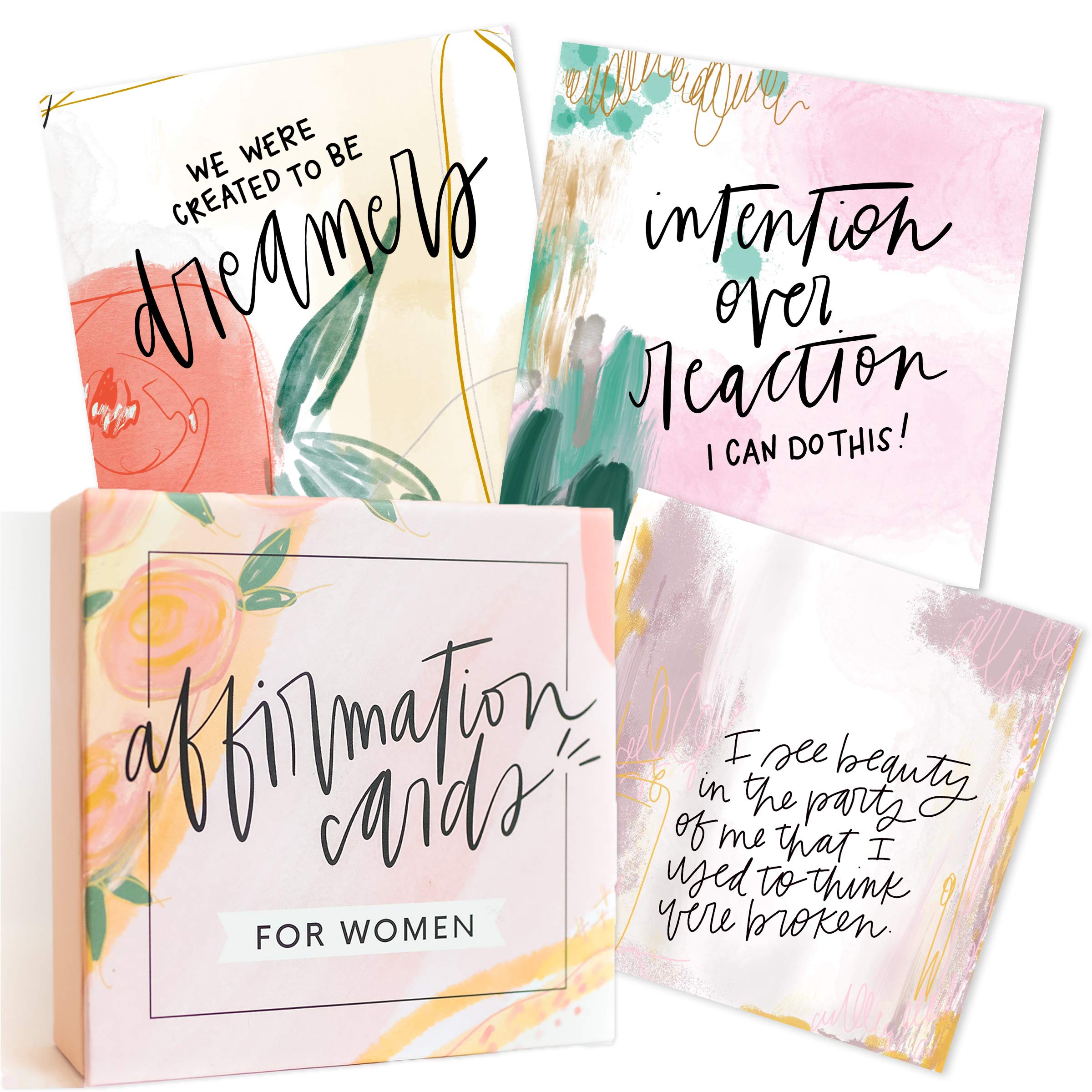 Affirmation Cards for Women: Beautifully Illustrated Inspirational