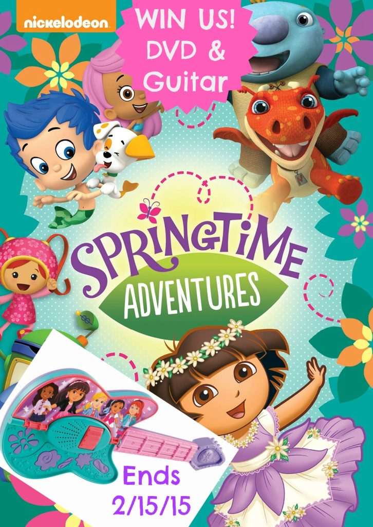 Springtime Adventures DVD and Dora and Friends Play It Two Ways Guitar