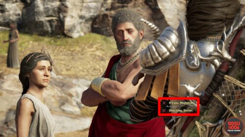 AC Odyssey Accuse Magistrate or Doctor - Mysterious Malady Quest