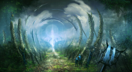 ArtStation - Mysterious World, Aaron Lin