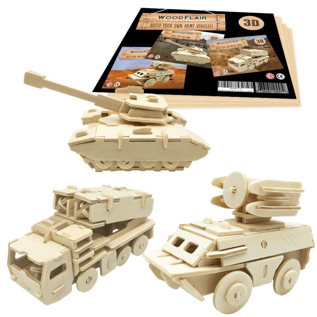 Pin by Woodflair 3D Wooden Puzzles on Army 3D Puzzles | Wooden puzzles