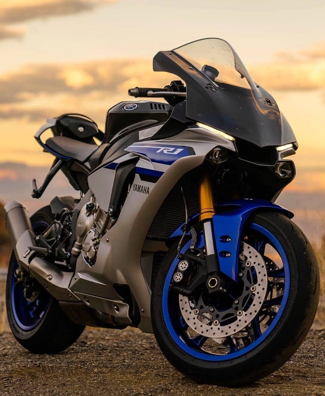 Yamaha R1 | Motos de motocross, Motos deportivas bmw, Motos cromadas