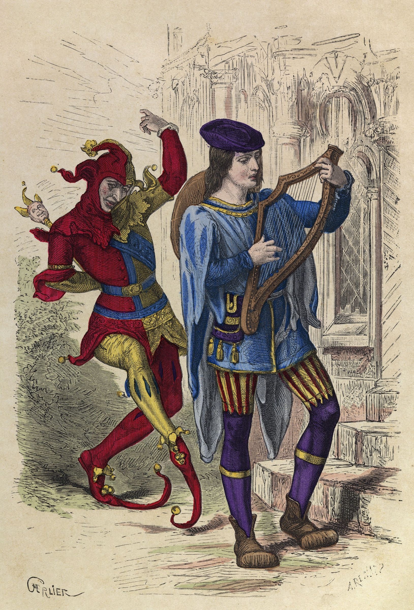 Pin by Suzy Putman on COURT JESTER | Medieval jester, Court jester, Jester
