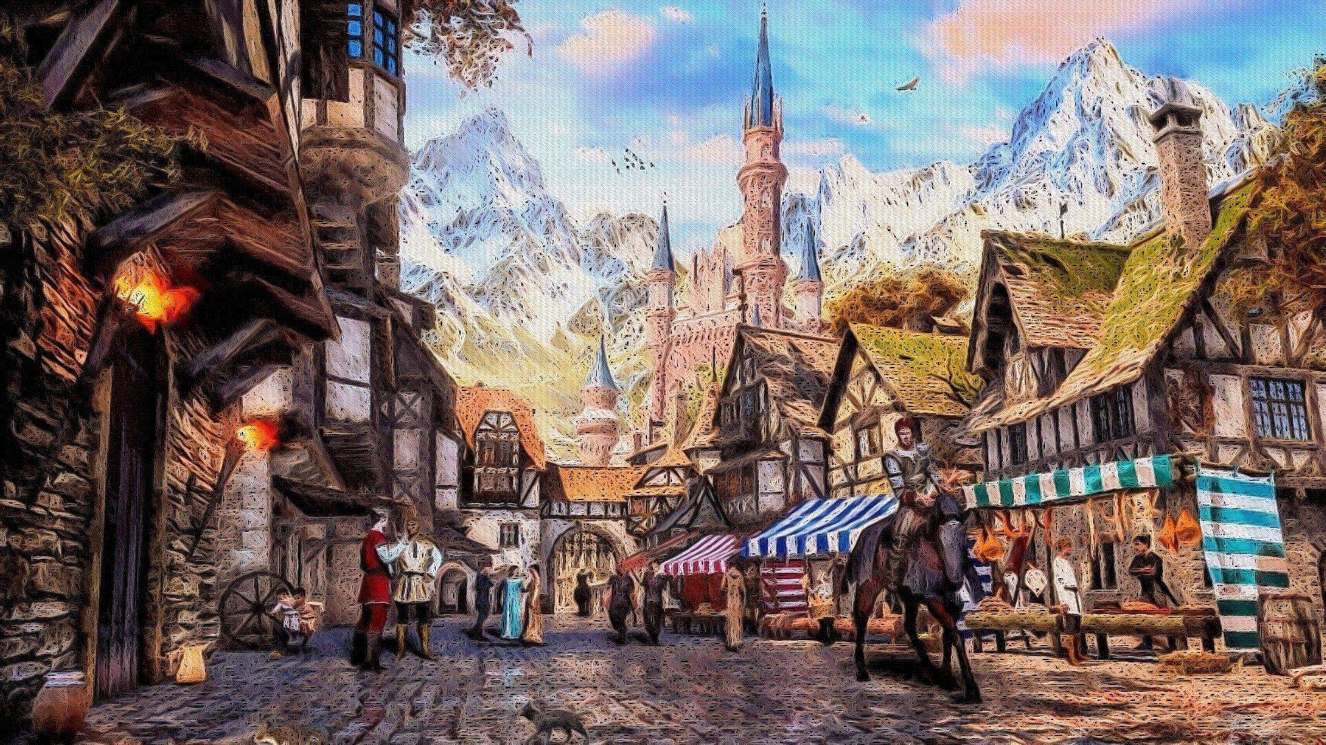 Medieval Village Wallpapers - Top Free Medieval Village Backgrounds
