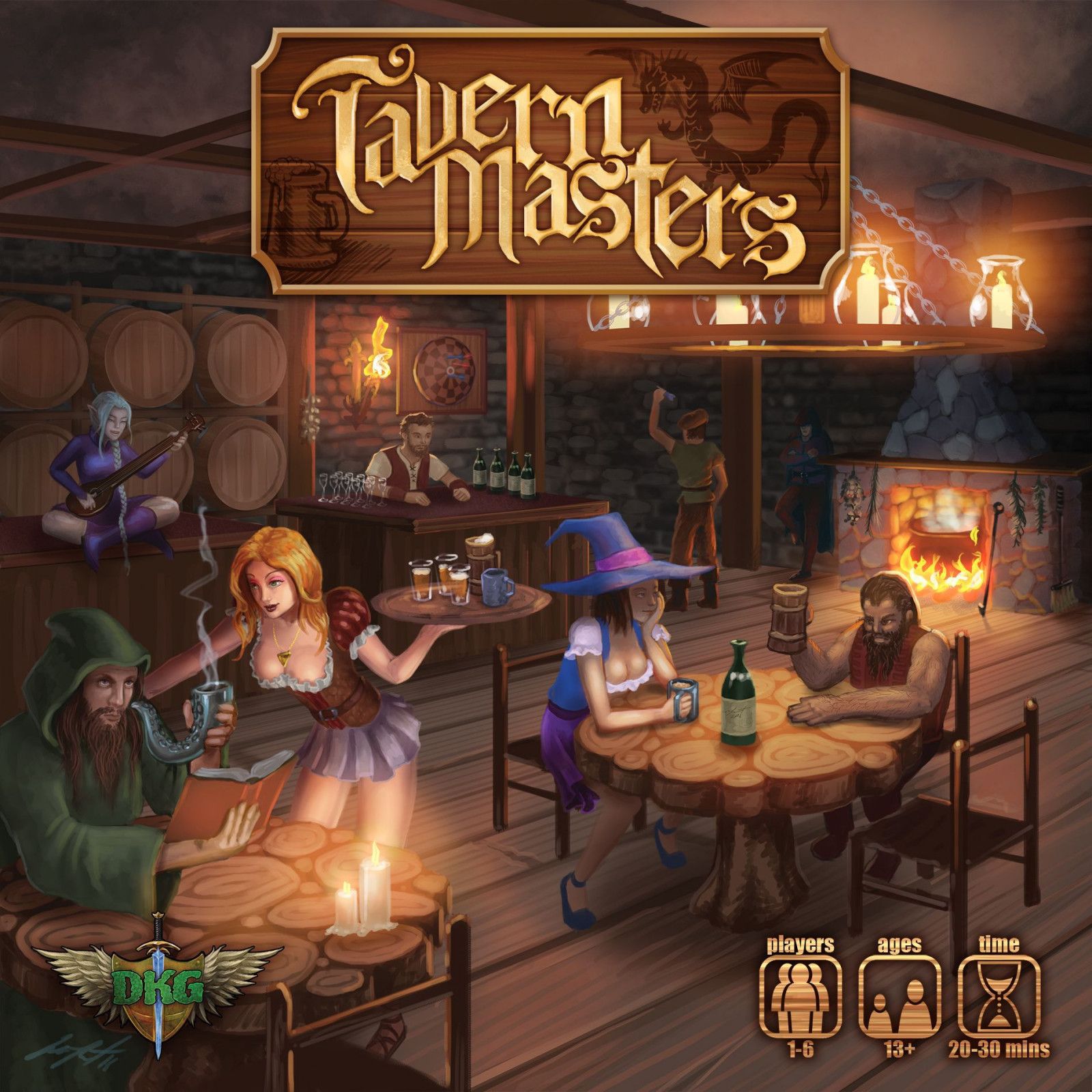 Run the best fantasy tavern in the village! Entertain the patrons!Earn