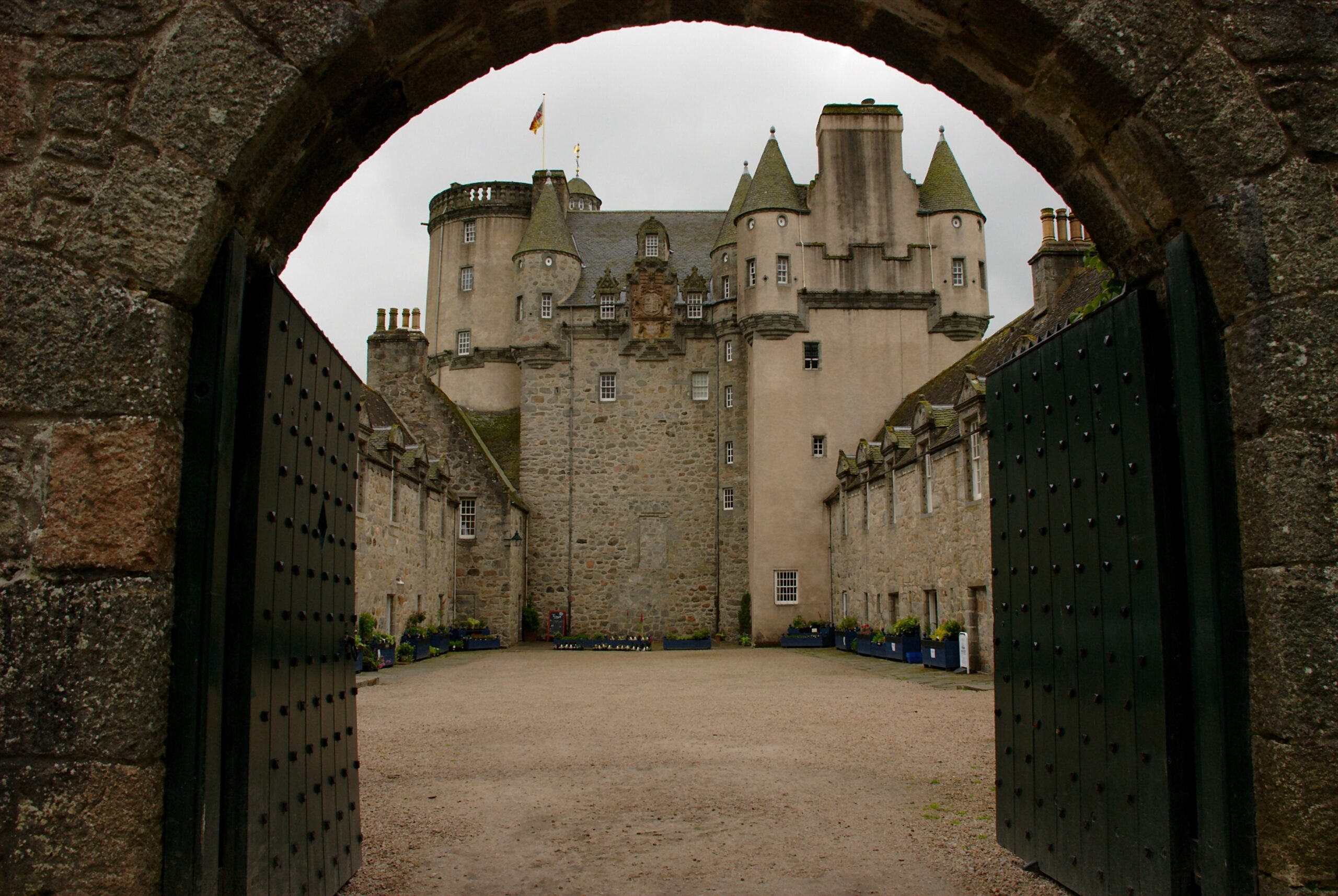 medieval castle courtyard - Google Search | Castle fraser, Alnwick