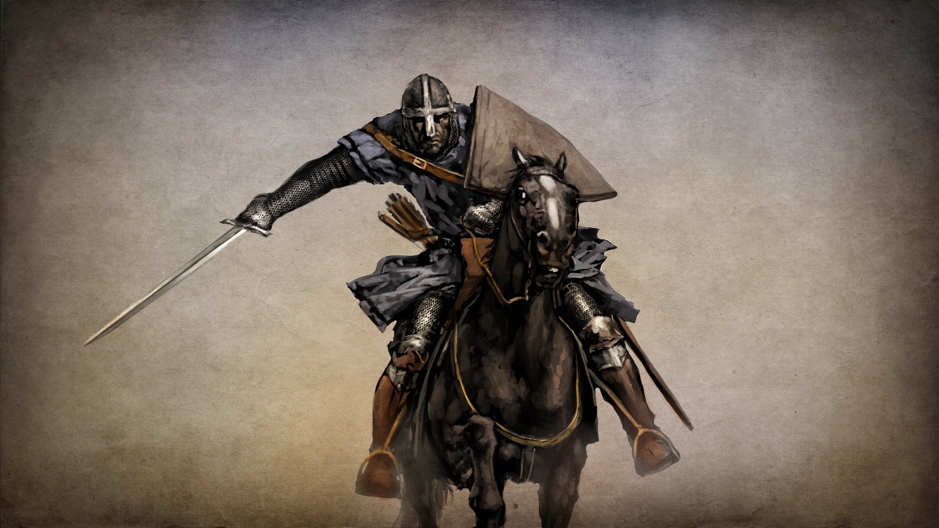 Mount and blade knight horse sword armor wallpaper | 1920x1080