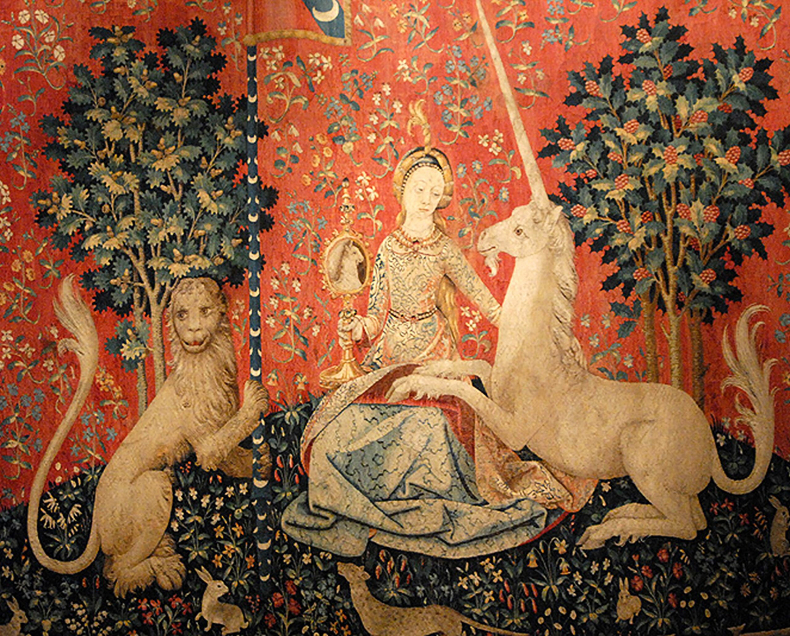 Amon Seul Desir Tapestry Kit The Lady and her unicorn | Unicorn