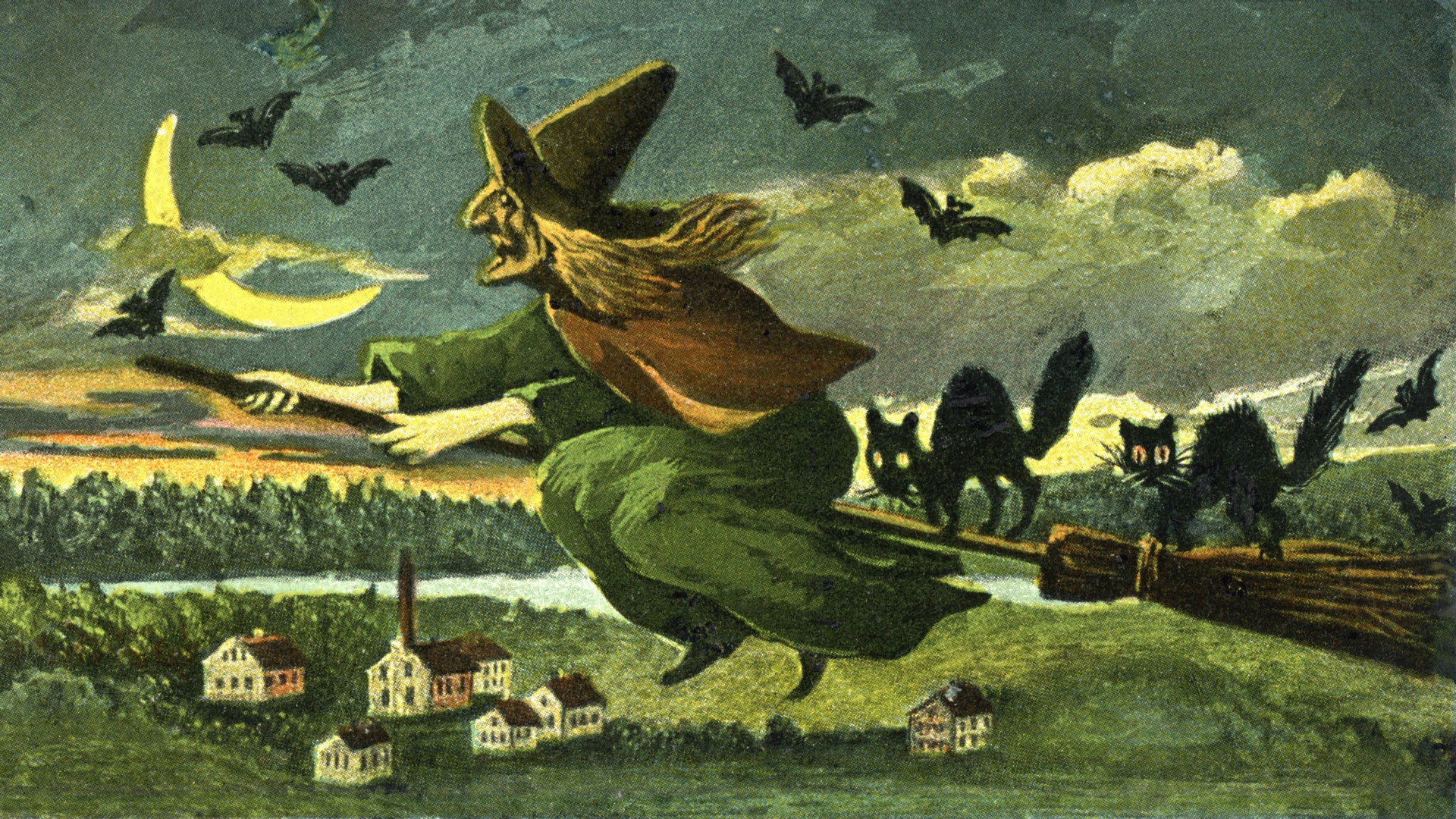 Why Do Witches Ride Brooms? The History Behind the Legend | HISTORY